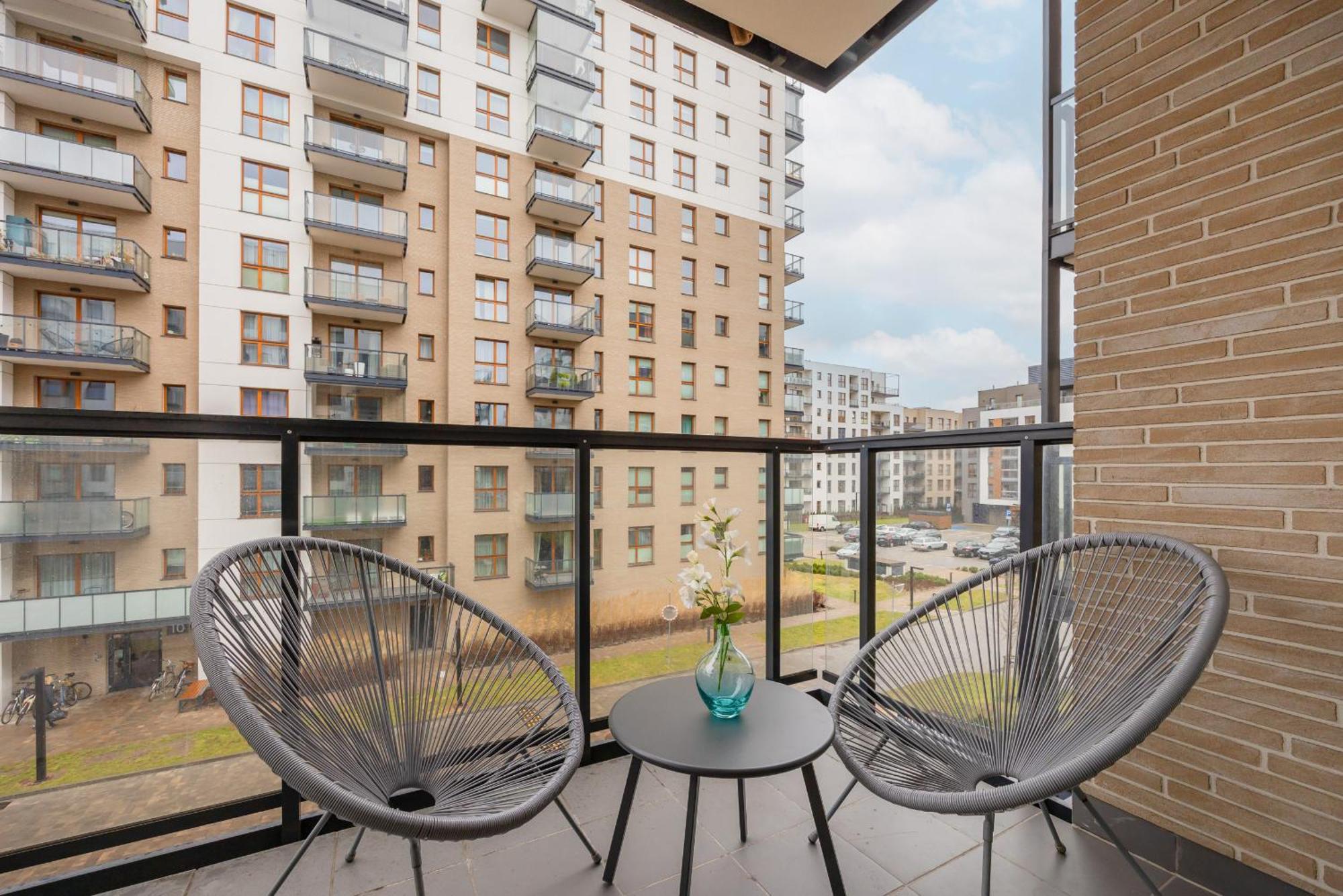 Zajezdnia Wrzeszcz Modern & Stylish Apartment Gym Gdansk By Noclegi Renters Eksteriør billede